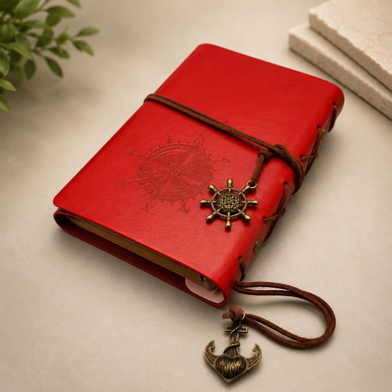 Promosyon Pusula Baskılı Deri Defter Promosyon Pusula Baskılı Deri Defter