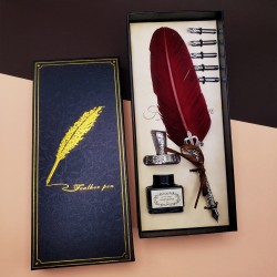 Promosyon Tüylü Divit Kalem Seti