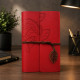 Promosyon Kırmızı Deri Defter Promosyon Kırmızı Deri Defter