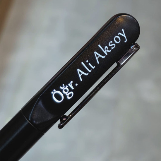 Promosyon Led Işıklı Metal Tükenmez Kalem